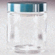 Qorpak Straight-Sided Rounds, Wide Mouth, Qorpak 7743C With 0.762mm (0.030'') Polyethylene-Lined Black Phenolic Cap