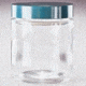 Qorpak Straight-Sided Rounds, Wide Mouth, Qorpak 7946 With Fluoropolymer Resin-Lined Green Thermoset Cap