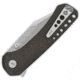 QSP Knife Kestrel Linerlock Brown Mic