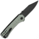 QSP Knife Kestrel Linerlock Jade G10 QS145B2