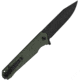 QSP Knife Mamba Linerlock Micarta Green QS111I2