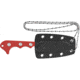 QSP Knife Neckmuk Neck Knife Red