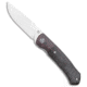 Qsp QSP Gannet Liner Lock Knife Red CF / Black Micarta 3.3" Satin QS137-A, Black, 154CM, adult, BHQ-119434