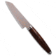 Qsp QSP Mulan Series 4&quot; Kritsuke Kitchen Knife Desert Iron Wood Copper Damascus, Brown, Damascus, adult, BHQ-189743