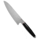 Qsp QSP Mulan Series 8" Gyuto Kitchen Knife Ebony Wood, Black, Sandvik 14C28N, adult, BHQ-189737