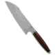 Qsp QSP Mulan Series 8" Harpoon Chef Kitchen Knives Desert Iron Wood Damascus, Brown, Damascus, adult, BHQ-189734