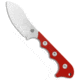 Qsp QSP Neckmuk Fixed Blade Neck Knife Red G-10 2.9" Satin QS125-G, Red, D2, adult, BHQ-135208
