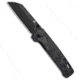 Qsp QSP Penguin Liner Lock Knife Shredded G-10 Blue 3.1" Black SW, Black/Blue, D2, adult, BHQ-138602