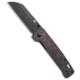 Qsp QSP Penguin Liner Lock Knife Shredded G-10 Red 3.1" Black SW, Black/Red, D2, adult, BHQ-138601