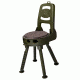 Quake The Stag Swivel Hunting Stool With Back Rest 90000-9