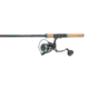 Quantum Benchmark Spinning Reel and Rod Combo, 7ft, 1-PC, Medium, Fast Rod, Graphite Composite Blank, SZ 4000 Reel, 5+1 Bearings, 6.2-1 Ratio, Silver/Blue, BK4000701M1017.P2