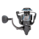 Quantum Benchmark Spinning Reel and Rod Combo, 8ft, 2-PC, Med-Heavy, Moderate-Fast Rod, Graphite Composite Blank, SZ 5000 Reel, 5+1 Bearings, 5.6-1 Ratio, Silver/Blue, BK5000802MH1225.P2