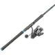 Quantum Benchmark Spinning Reel and Rod Combo, 7ft, 1-PC, Medium, Fast Rod, Graphite Composite Blank, SZ 5000 Reel, 5+1 Bearings, 5.6-1 Ratio, Silver/Blue, BK5000701M1220.P2
