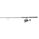 Quantum Benchmark Spinning Reel and Rod Combo, 7ft, 1-PC, Medium, Fast Rod, Graphite Composite Blank, SZ 5000 Reel, 5+1 Bearings, 5.6-1 Ratio, Silver/Blue, BK5000701M1220.P2