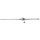 Quantum Benchmark Spinning Reel and Rod Combo, 9ft, 2-PC, Med-Heavy, Moderate-Fast Rod, Graphite Composite Blank, SZ 6000 Reel, 5+1 Bearings, 5.6-1 Ratio, Silver/Blue, BK6000902MH1530.P2