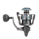 Quantum Benchmark Spinning Reel and Rod Combo, 7ft, 1-PC, Med-Heavy, Moderate-Fast Rod, Graphite Composite Blank, SZ 6000 Reel, 5+1 Bearings, 5.6-1 Ratio, Silver/Blue, BK6000701MH1225.P2