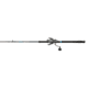 Quantum Benchmark Spinning Reel and Rod Combo, 7ft, 1-PC, Med-Heavy, Moderate-Fast Rod, Graphite Composite Blank, SZ 6000 Reel, 5+1 Bearings, 5.6-1 Ratio, Silver/Blue, BK6000701MH1225.P2