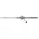 Quantum Benchmark Spinning Reel and Rod Combo, 7ft, 1-PC, Heavy, Moderate-Fast Rod, Graphite Composite Blank, SZ 8000 Reel, 5+1 Bearings, 4.7-1 Ratio, Silver/Blue, BK8000701H1530.P2