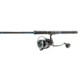 Quantum Benchmark Spinning Reel and Rod Combo, 7ft, 1-PC, Heavy, Moderate-Fast Rod, Graphite Composite Blank, SZ 8000 Reel, 5+1 Bearings, 4.7-1 Ratio, Silver/Blue, BK8000701H1530.P2