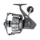 Quantum Benchmark Spinning Reel and Rod Combo, 7ft, 1-PC, Heavy, Moderate-Fast Rod, Graphite Composite Blank, SZ 8000 Reel, 5+1 Bearings, 4.7-1 Ratio, Silver/Blue, BK8000701H1530.P2