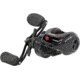 Lew's American Hero Baitcast Reel, 4+1 Bearings, 7.5-1 Ratio, 1-PC Graphite Frame, Speed Gears, Speed Lube, Magnetic Control System, Rulon Drag, RH Retrieve, Gray/Black/Blue, AH1SHG2