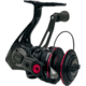 Quantum Smoke Spinning Reel, SZ 15 Reel, Changeable Righ/Left Retrieve, Continuous Anti-Reverse Clutch w/ NiTi Indestructible Bail, SCR Alloy Frame, 5.7-1 Ratio, Black, SM15XPT.BX2