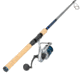 Quantum Strive Spinning Reel and Rod Combo, 7ft, 1-PC, Medium, Fast Rod, Graphite Composite Blank, SZ 4000 Reel, 4+1 Bearings, 6.2-1 Ratio, Silver/Blue, SV4000701M1017.P2