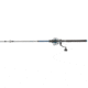 Quantum Strive Spinning Reel and Rod Combo, 7ft, 1-PC, Medium, Fast Rod, Graphite Composite Blank, SZ 5000 Reel, 4+1 Bearings, 5.6-1 Ratio, Silver/Blue, SV5000701M1220.P2