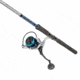 Quantum Strive Spinning Reel and Rod Combo, 7ft, 1-PC, Medium, Fast Rod, Graphite Composite Blank, SZ 5000 Reel, 4+1 Bearings, 5.6-1 Ratio, Silver/Blue, SV5000701M1220.P2