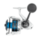 Quantum Strive Spinning Reel and Rod Combo, 7ft, 1-PC, Medium-Heavy, Moderate-Fast Rod, Graphite Composite Blank, SZ 6000 Reel, 4+1 Bearings, 5.6-1 Ratio, Silver/Blue, SV6000701MH1225.P2