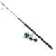 Quantum Strive Spinning Reel and Rod Combo, 7ft, 1-PC, Medium-Heavy, Moderate-Fast Rod, Graphite Composite Blank, SZ 6000 Reel, 4+1 Bearings, 5.6-1 Ratio, Silver/Blue, SV6000701MH1225.P2