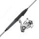 Quantum Throttle Spinning Reel and Rod Combo, 7ft 1-PC IM8 Graphite Rod w/ ComfortGrip Rod Handle, Dura-Lok Anti-Reverse Clutch Reel w/ MaxCast II Spool and Braid Band, TH30701MHC.NS3