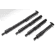 Quarter Circle 10 40 S&amp;W Side Charger Complete Upper Receiver, 7.5in Barrel, Black, QC-CU-PSCU-G-40-7.5