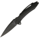 Quartermaster Mr. Belvedere Limo Tint Folding Knife,3.5in,S35VN Steel,Standard Edge,Spear Point,Titanium Handle QTRQSE11LT