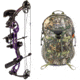 Quest Radical Bow Pkg., Realtree AP 17.5-30in 70lbs LH, RA.PKG.L.25.40-AP W/ Vanguard L Hunting Backpack-Realtree Camo