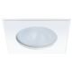 Quick Blake XP Downlight 6W LED Round Light w/ Square White Bezel, Screw Mounted, IP66, Daylight, FAMP3022B11CA00