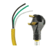 Quick Products 30 Amp RV Cord Grip Handle Plug And 5 Loose End 30, QP-30-30H