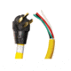Quick Products 50 Amp RV Cord Grip Handle Plug And 5 Loose End 30, QP-50-30H