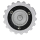 Quick Products Replacement Bubble Level Cap For Electric Tongue Jack, White, JQ-RLW
