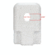 Quick Products Replacement Plastic Cover For Electric Tongue Jack, White, JQ-RHW