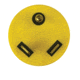 Quick Products Round Adapter Plug 30A Male To 15A Female, QP-RV051