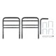 Quick Products RV Bumper Mounted 2 Bike Rack, QPRBM2R