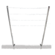 Quick Products RV Bumper Mounted Clothesline, QP-CL-100