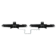 Quick Products RV Stabilizing And Leveling Scissor Jack 5 000 Lbs. Max 24, Set Of 2, QP-RVJ-S24