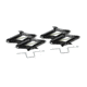 Quick Products RV Stabilizing And Leveling Scissor Jack 5 000 Lbs. Max 24, Set Of 4, QP-RVJ-S24-4PK