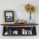 QuickSafes Quick Shelf Safe, w/Rfid Locking System, Walnut QS24WN