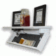 USED QuickSafes Quick Shelf Safe, w/RFID Locking System, White, QS24W, EDEMO1