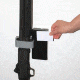 QuickSafes Quick Shot Lock, w/ Rfid Key, Black/Grey QSL
