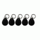 QuickSafes Rfid Key Fobs, 5 Pack, Black 5FOB