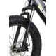QuietKat Ambush 750W Rugged Fat Tire Electric Mountain Bike, Charcoal, Large 19in Frame, 19 Q M 0750 C C H M CHR